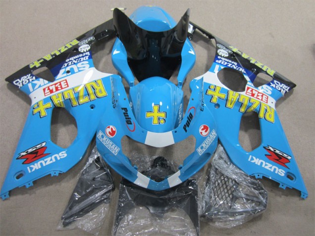 Suzuki GSXR 1000 K1 00-02 Verkleidungen - Blau Rizla