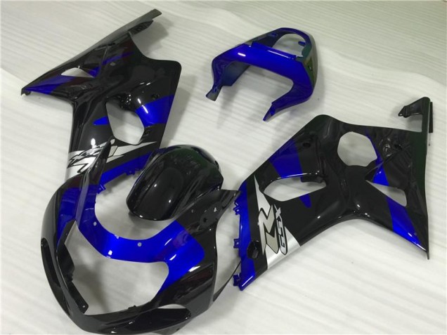 Suzuki GSXR 1000 K1 00-02 Verkleidungen - Blau Schwarz