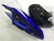 Suzuki GSXR 1000 K1 00-02 Verkleidungen - Blau Schwarz