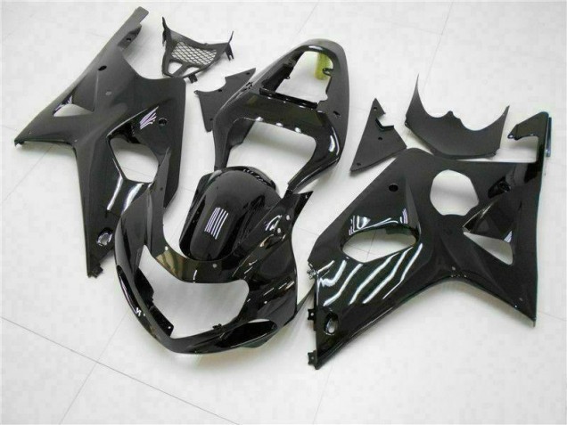 Suzuki GSXR 1000 K1 00-02 Verkleidungen - Glänzend Schwarz Suzuki GSXR 1000 K1 00-02 Verkleidungen - Glänzend Schwarz