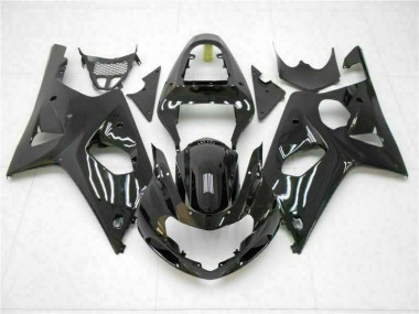 Suzuki GSXR 1000 K1 00-02 Verkleidungen - Glänzend Schwarz