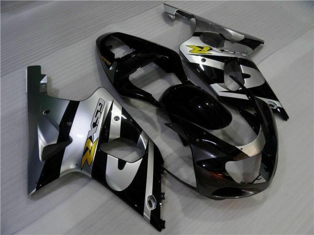 Suzuki GSXR 1000 K1 00-02 Verkleidungen - Silber Schwarz