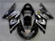 Suzuki GSXR 1000 K1 00-02 Verkleidungen - Silber Schwarz