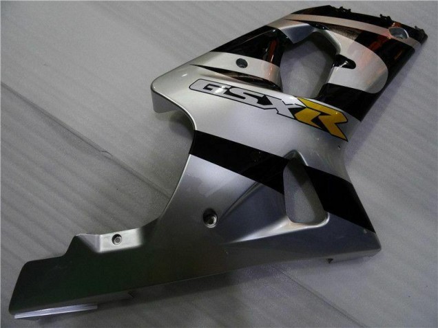 Suzuki GSXR 1000 K1 00-02 Verkleidungen - Silber Schwarz
