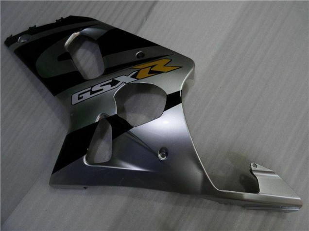 Suzuki GSXR 1000 K1 00-02 Verkleidungen - Silber Schwarz