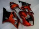 Suzuki GSXR 1000 K3 03-04 Verkleidung - Braun Schwarz
