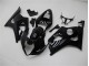 Suzuki GSXR 1000 K3 03-04 Verkleidung - Glänzend Schwarz