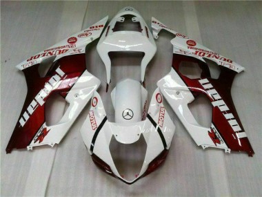 Suzuki GSXR 1000 K3 03-04 Verkleidung - Rot Weiß