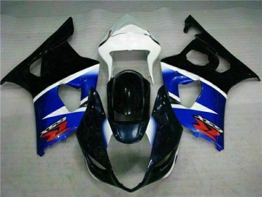 Suzuki GSXR 1000 K3 03-04 Verkleidung - Schwarz Blau
