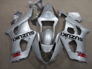 Suzuki GSXR 1000 K3 03-04 Verkleidung - Silber