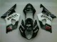 Suzuki GSXR 1000 K3 03-04 Verkleidung - Weiß Schwarz