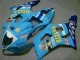Suzuki GSXR 1000 K3 03-04 Verkleidungen - Blau