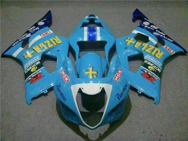 Suzuki GSXR 1000 K3 03-04 Verkleidungen - Blau