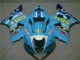 Suzuki GSXR 1000 K3 03-04 Verkleidungen - Blau