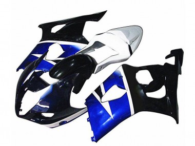 Suzuki GSXR 1000 K3 03-04 Verkleidungen - Blau Weiß