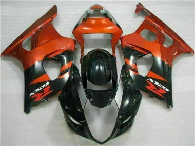 Suzuki GSXR 1000 K3 03-04 Verkleidungen - Braun Schwarz