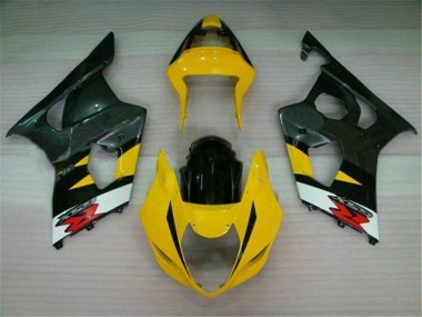 Suzuki GSXR 1000 K3 03-04 Verkleidungen - Gelb Schwarz