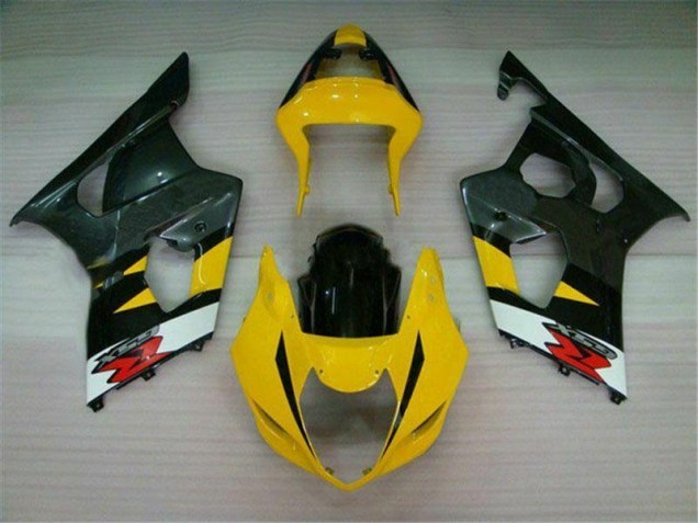 Suzuki GSXR 1000 K3 03-04 Verkleidungen - Gelb Schwarz