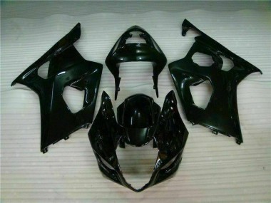 Suzuki GSXR 1000 K3 03-04 Verkleidungen - Glänzend Schwarz
