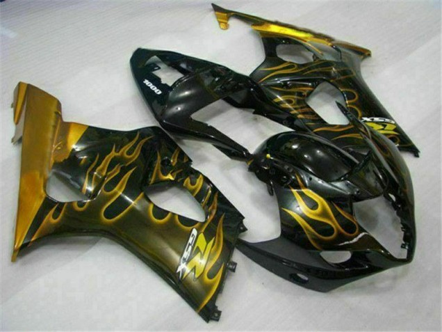 Suzuki GSXR 1000 K3 03-04 Verkleidungen - Gold Schwarz