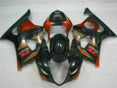 Suzuki GSXR 1000 K3 03-04 Verkleidungen Komplett Sets - Schwarz