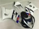 Suzuki GSXR 1000 K3 03-04 Verkleidungen Komplett Sets - Weiß Schwarz