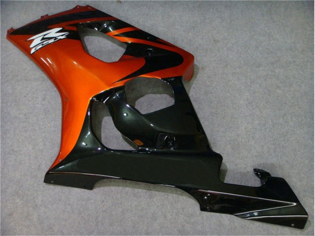 Suzuki GSXR 1000 K3 03-04 Verkleidungen - Orange Schwarz