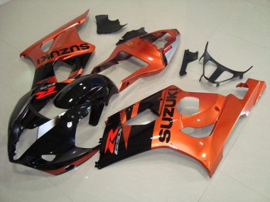 Suzuki GSXR 1000 K3 03-04 Verkleidungen - Orange und Schwarz