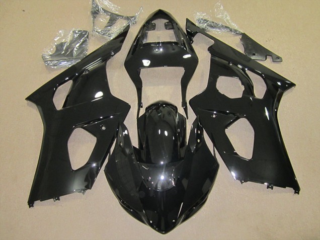 Suzuki GSXR 1000 K3 03-04 Verkleidungen & Plastik - Glänzend Schwarz