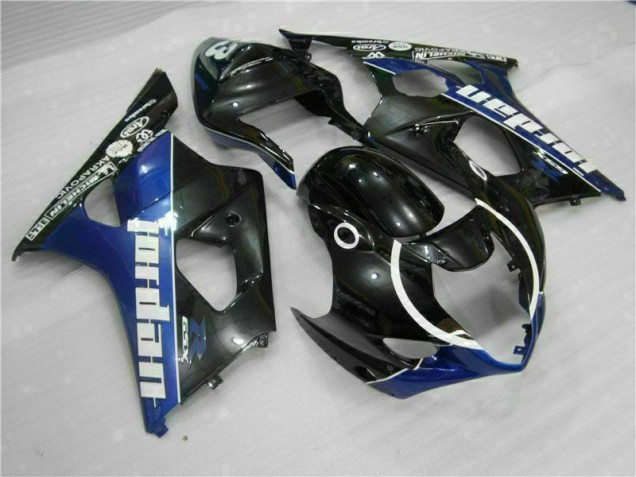 Suzuki GSXR 1000 K3 03-04 Verkleidungen & Plastik - Schwarz Blau