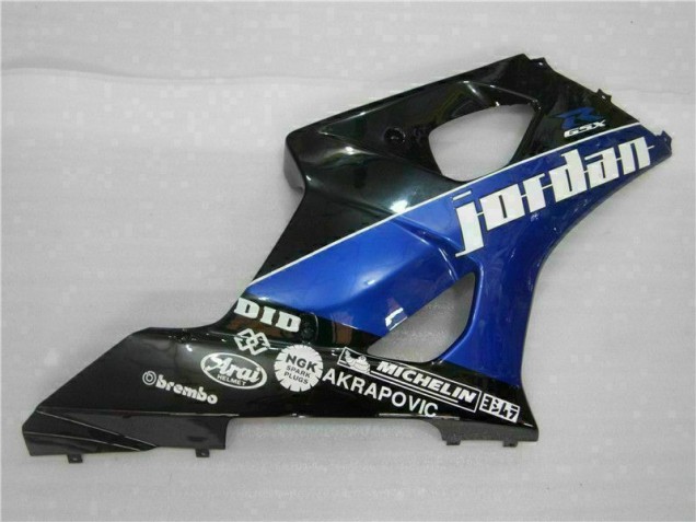Suzuki GSXR 1000 K3 03-04 Verkleidungen & Plastik - Schwarz Blau