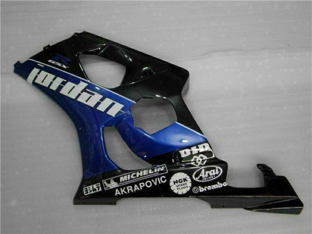 Suzuki GSXR 1000 K3 03-04 Verkleidungen & Plastik - Schwarz Blau