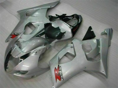 Suzuki GSXR 1000 K3 03-04 Verkleidungen & Plastik - Silber