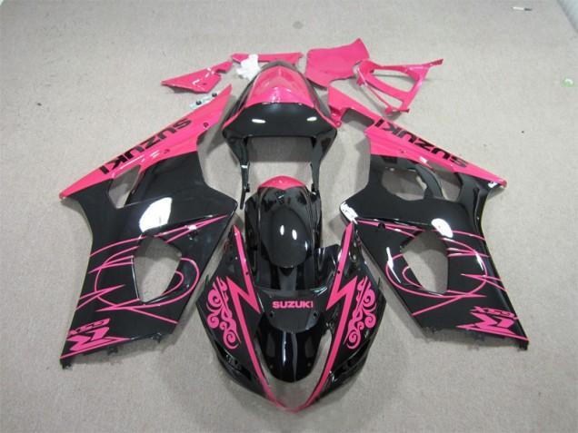 Suzuki GSXR 1000 K3 03-04 Verkleidungen - Rosa Schwarz