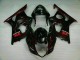 Suzuki GSXR 1000 K3 03-04 Verkleidungen - Rot Flamme