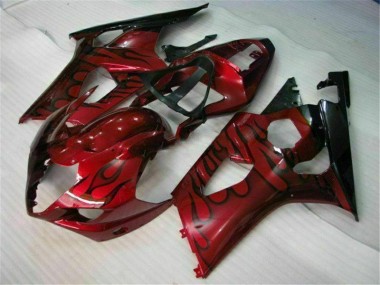 Suzuki GSXR 1000 K3 03-04 Verkleidungen - Rot