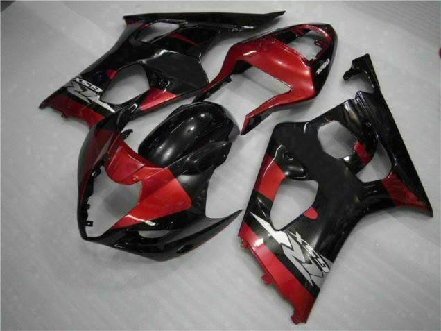 Suzuki GSXR 1000 K3 03-04 Verkleidungen - Rot Schwarz