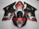 Suzuki GSXR 1000 K3 03-04 Verkleidungen - Rot Schwarz