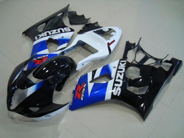 Suzuki GSXR 1000 K3 03-04 Verkleidungen - Schwarz Blau Weiß