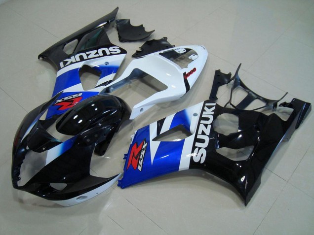 Suzuki GSXR 1000 K3 03-04 Verkleidungen - Schwarz Blau Weiß