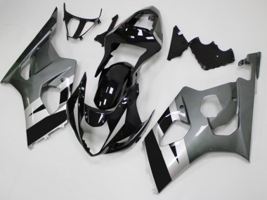 Suzuki GSXR 1000 K3 03-04 Verkleidungen - Schwarz Grau