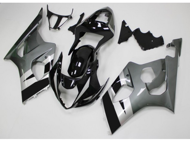 Suzuki GSXR 1000 K3 03-04 Verkleidungen - Schwarz Grau