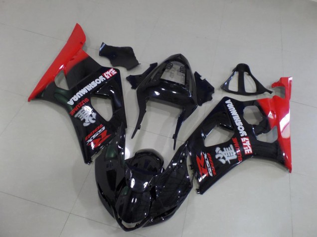 Suzuki GSXR 1000 K3 03-04 Verkleidungen - Schwarz und Rot
