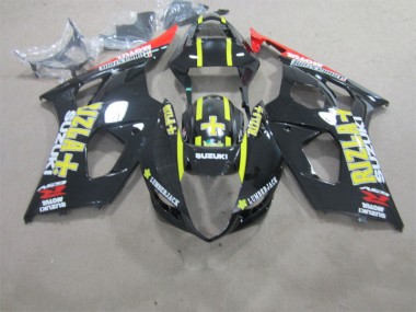 Suzuki GSXR 1000 K3 03-04 Verkleidungen - Schwarzer Rizla