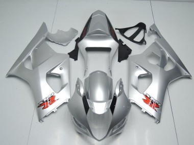 Suzuki GSXR 1000 K3 03-04 Verkleidungen - Silber OEM Stil