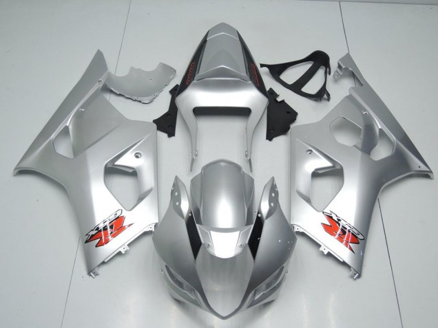 Suzuki GSXR 1000 K3 03-04 Verkleidungen - Silber OEM Stil