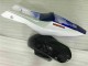 Suzuki GSXR 1000 K3 03-04 Verkleidungen - Weiß Blau
