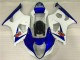 Suzuki GSXR 1000 K3 03-04 Verkleidungen - Weiß Blau