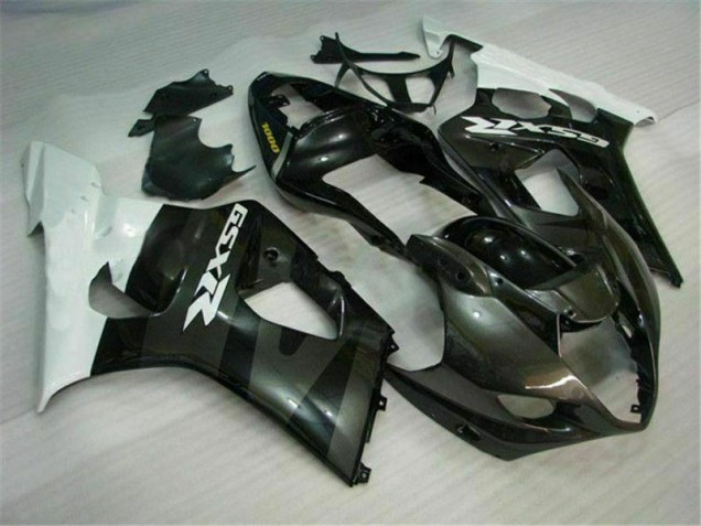 Suzuki GSXR 1000 K3 03-04 Verkleidungen - Weiß Schwarz