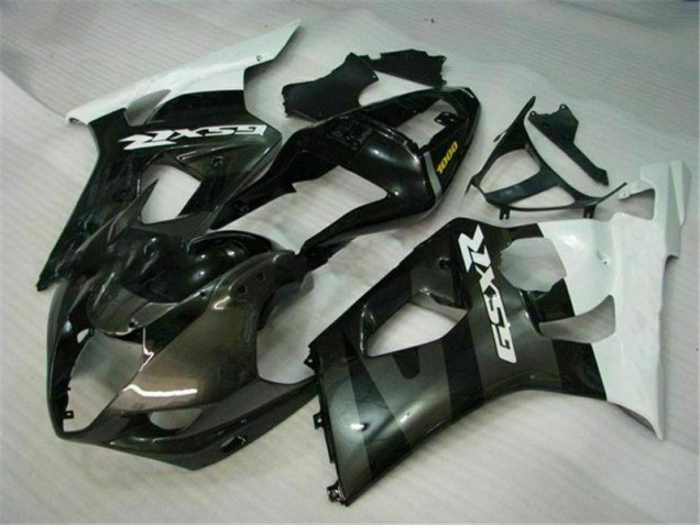 Suzuki GSXR 1000 K3 03-04 Verkleidungen - Weiß Schwarz